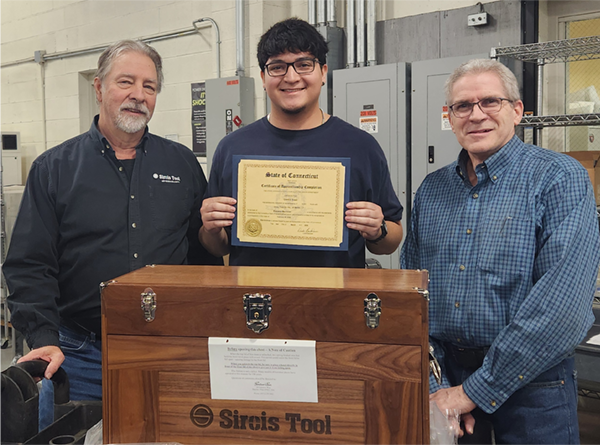 Apprentice Graduate Grant with Alan and Barry Three Reasons to Celebrate
